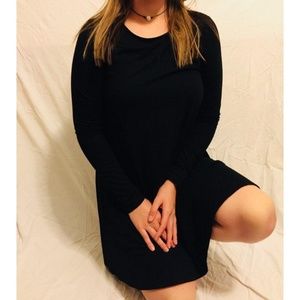 Long Sleeve Classic Tshirt Dress